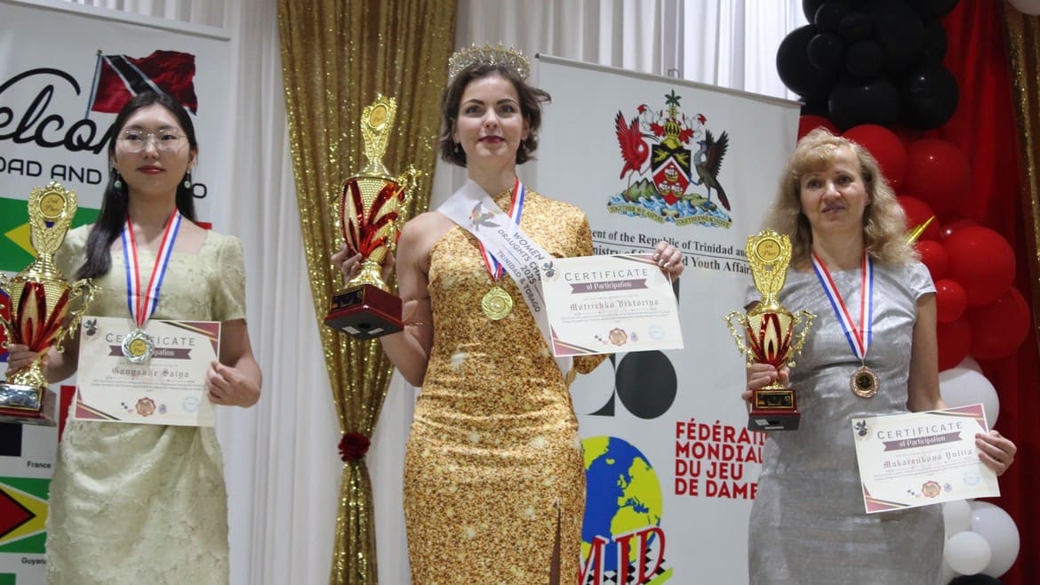 Українки Мотрічко і Макаренкова тріумфували на чемпіонаті світу з шашок-100. Підсумки та аналіз