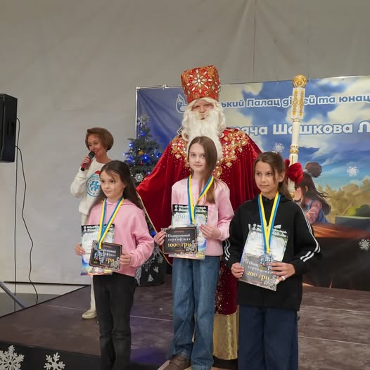 Дитяча шашкова ліга. 2025 рік. Четвертий етап. Призери. Категорія G10