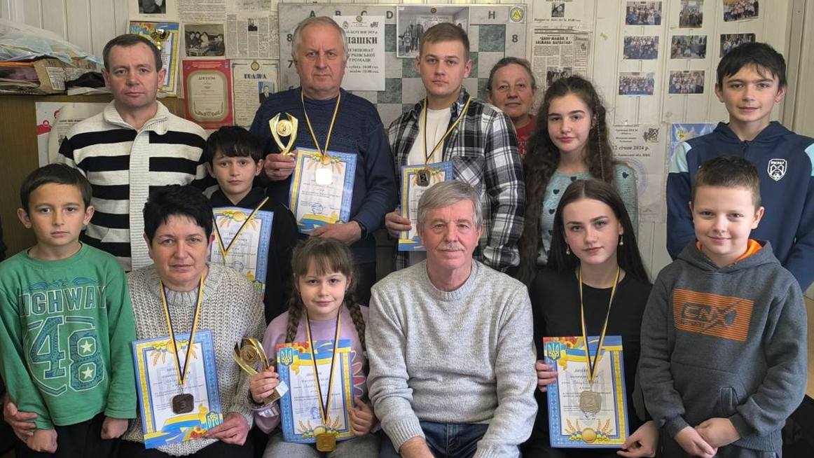 Турка провела чемпіонат громади – 2025 з шашок-64
