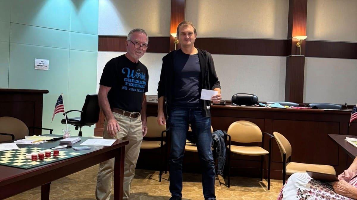 Підбито підсумки міжнародних змагань з чекерсу в рамках Vidor Draughts Festival 2025