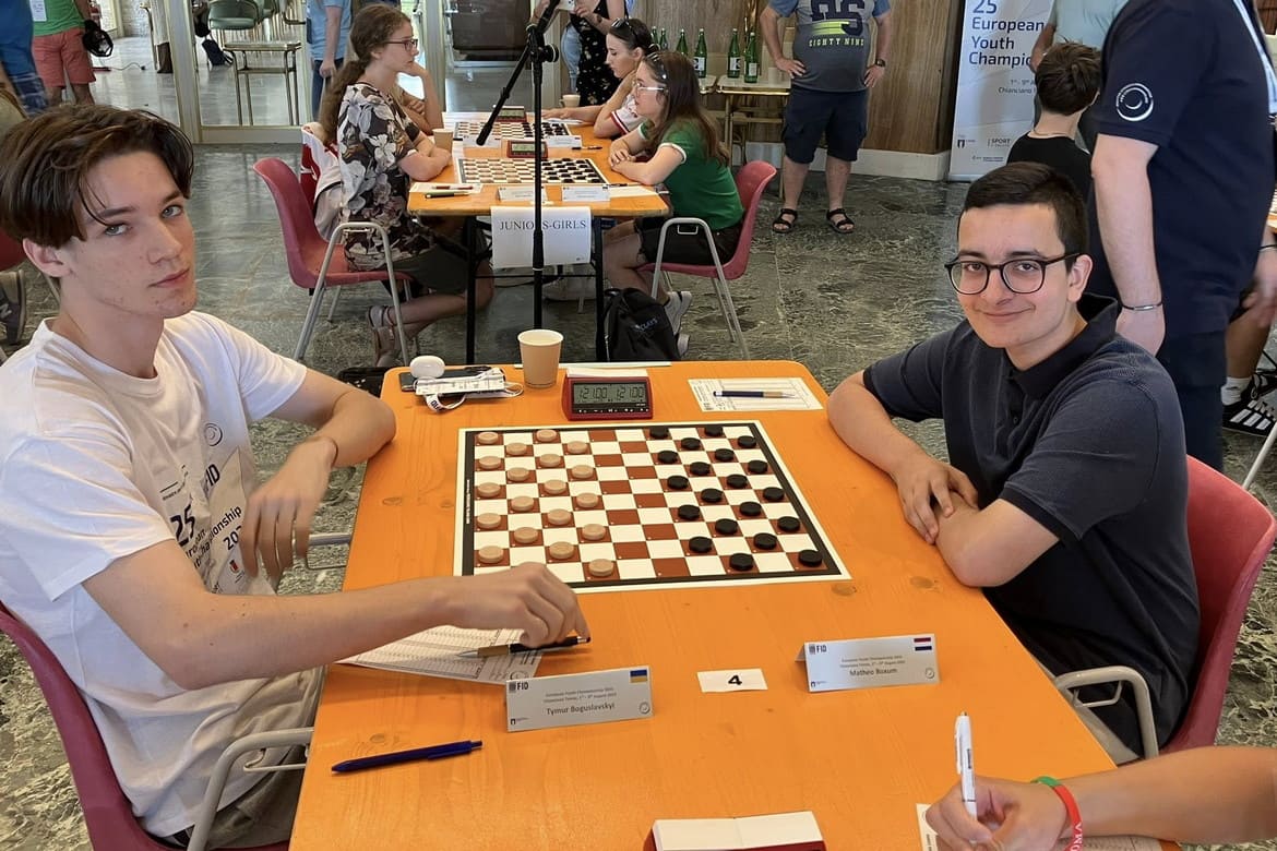 Третій день української молодіжки на Євро-2025 з шашок-100: троє в топ-3