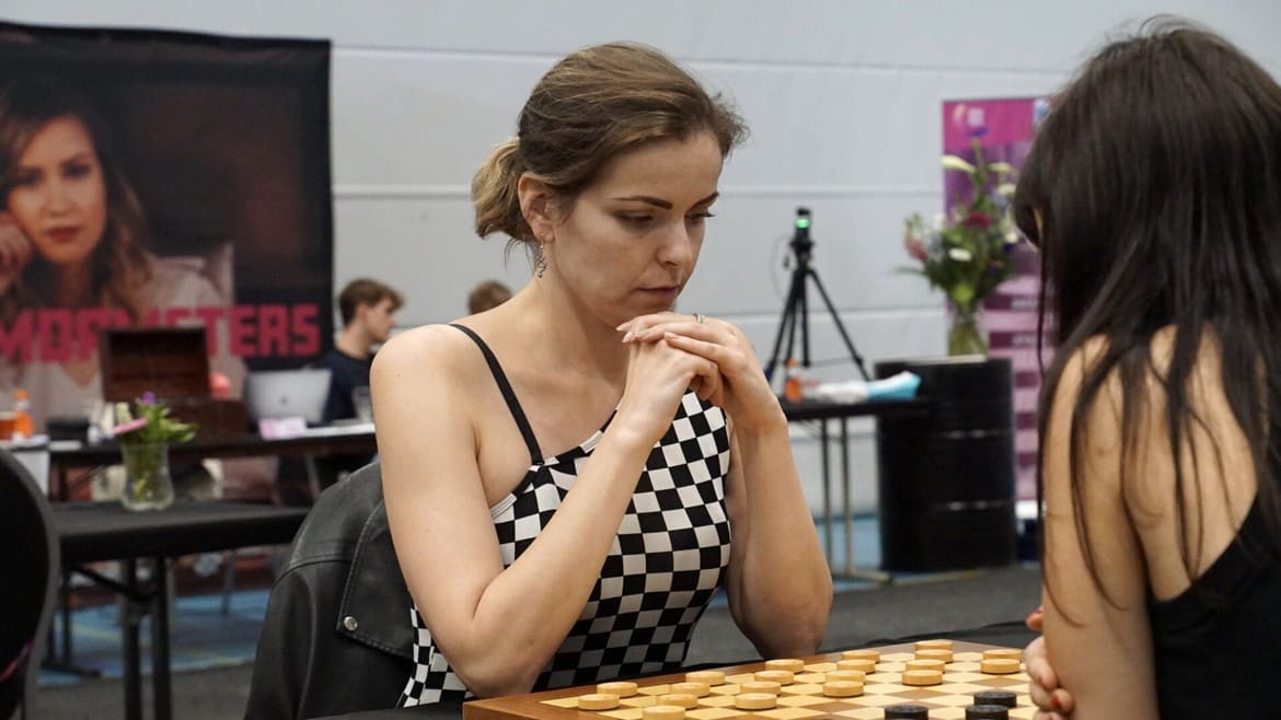 Чемпіонат світу з шашок-100. Супербліц. Вікторія Мотрічко – бронзова призерка