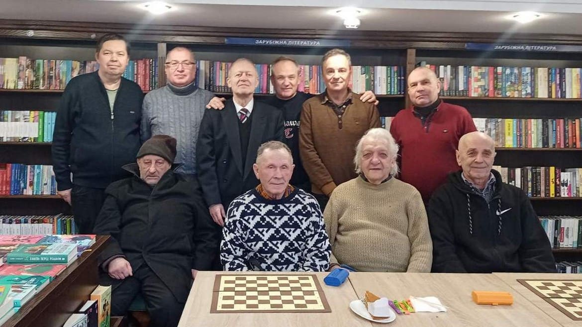 У Києві відбулася зустріч видатних ветеранів – майстрів шашкової справи