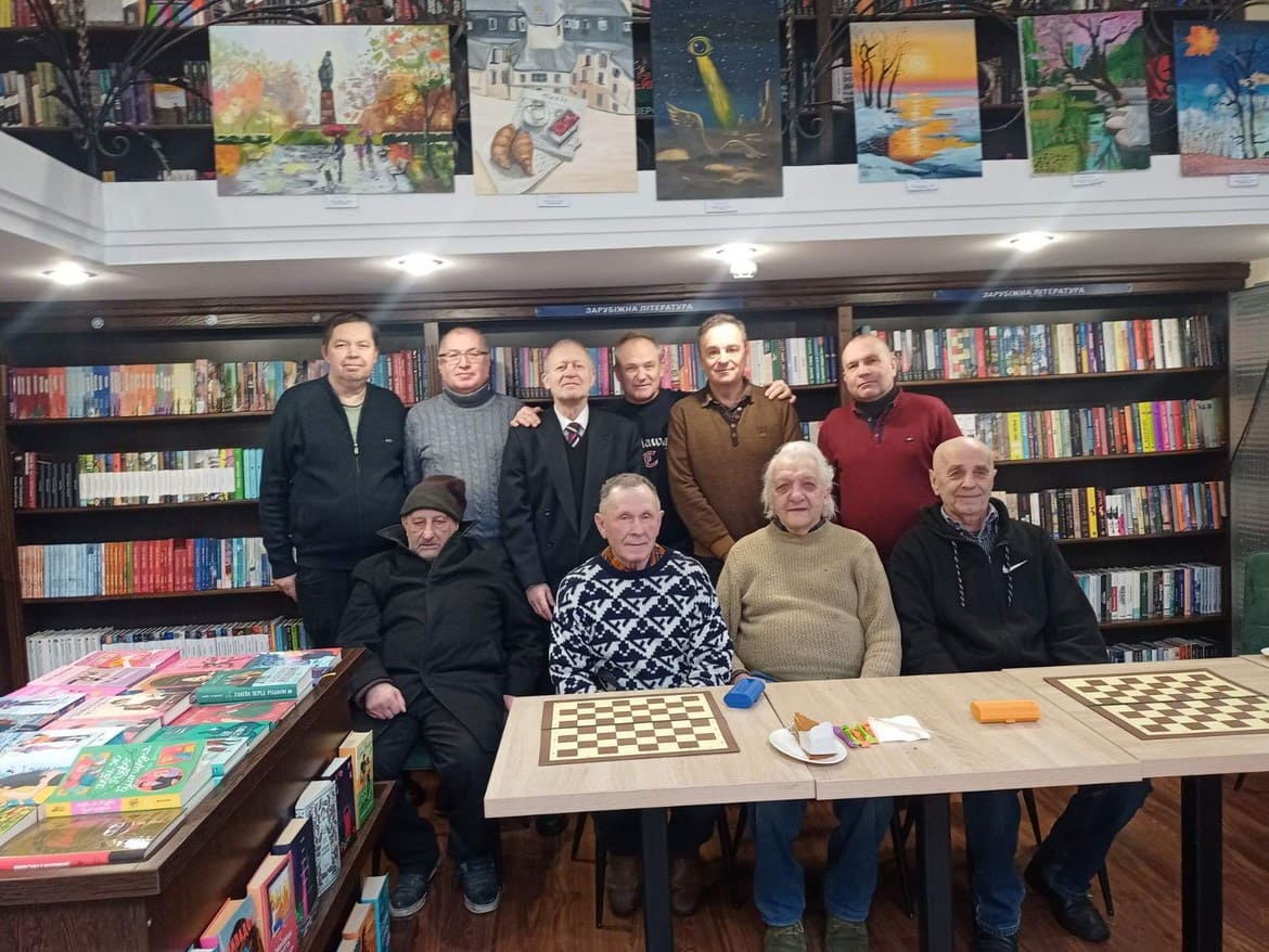 У Києві відбулася зустріч видатних ветеранів – майстрів шашкової справи
