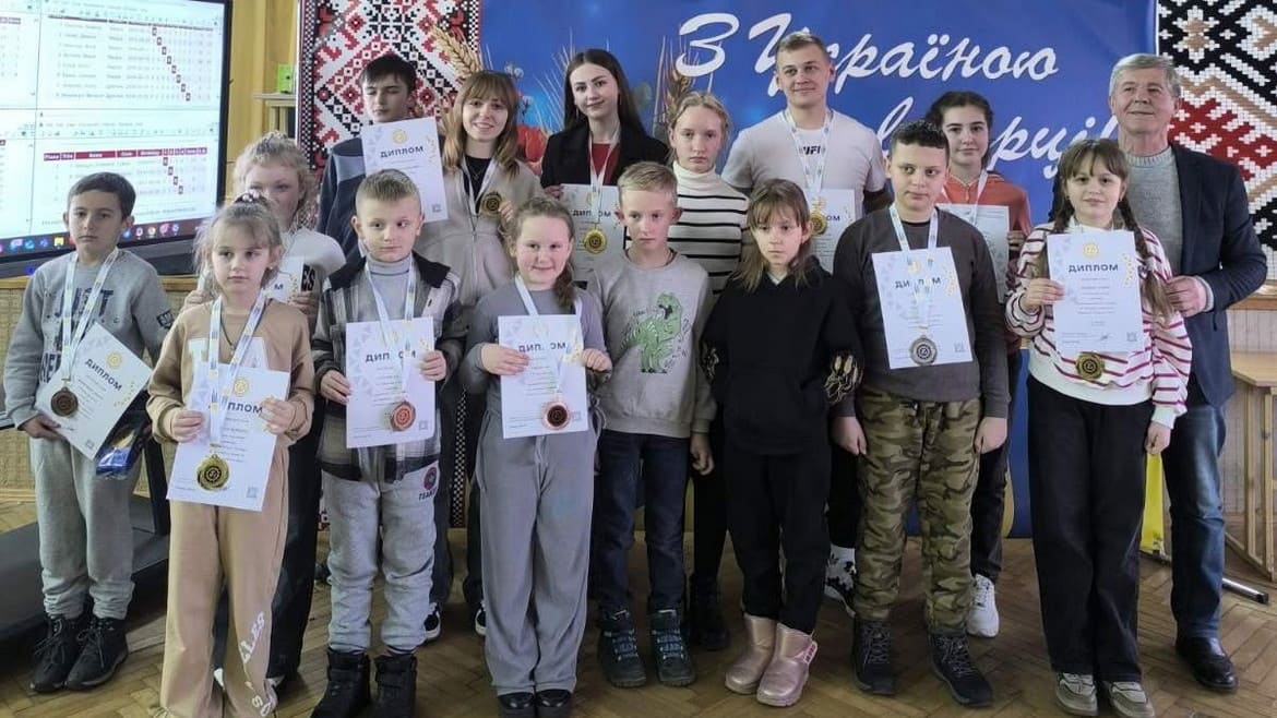 Юні шашкісти Турківщини отримали премії за спортивні досягнення