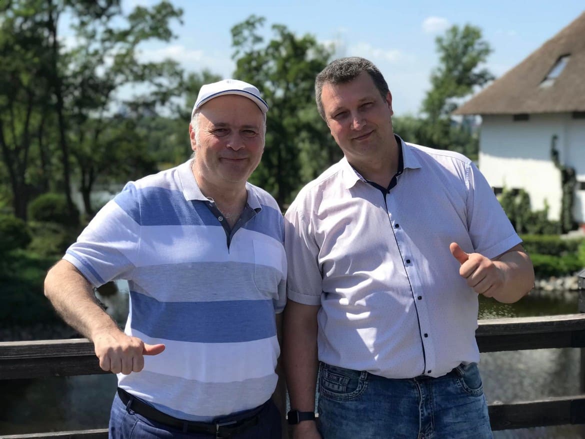Леонід Бройтман та Віталій Попруга